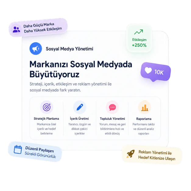Sosyal medya yönetimi hizmeti