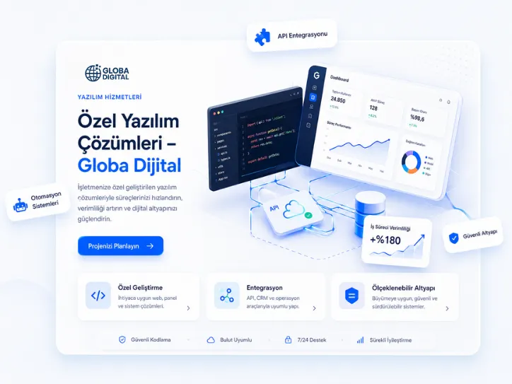 Globa Dijital dijital çözüm ve yazılım çalışmaları